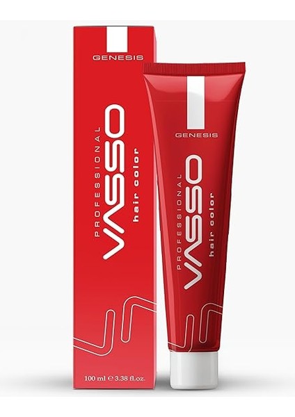 Saç Boyası | Koyu Kumral Yoğun Kızıl | Genesis Hair Color 100 ml