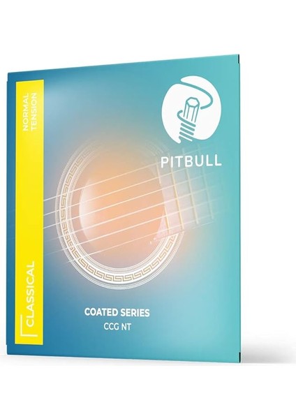 Klasik Gitar Teli Coated Seri Normal Tansiyon Set Ccg Nt