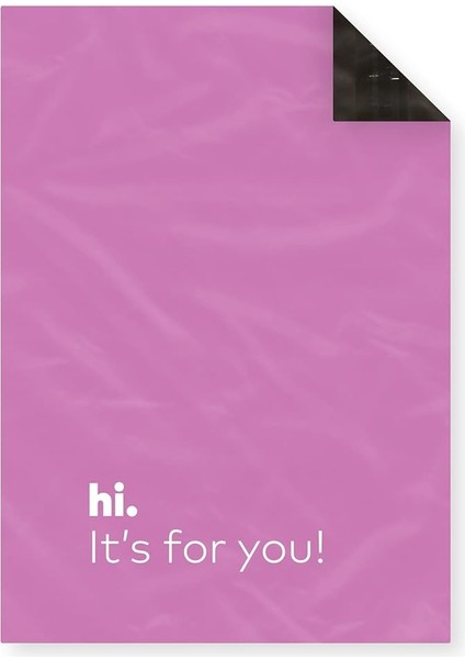 Fuşya Kargo Poşeti 18X25+5 cm - 100 Adet