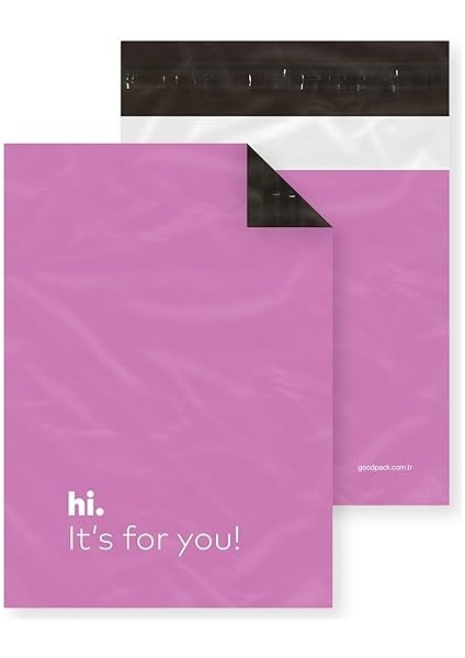 Fuşya Kargo Poşeti 18X25+5 cm - 100 Adet modelleri