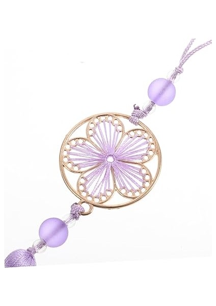 Vintage Flüt Püskülü Dekoru: Geleneksel Çin Enstrümanı Için Saçak Kolye - Çin Enstrümanı Için Içi Boş Çiçek Charm Askılı Püskül modelleri