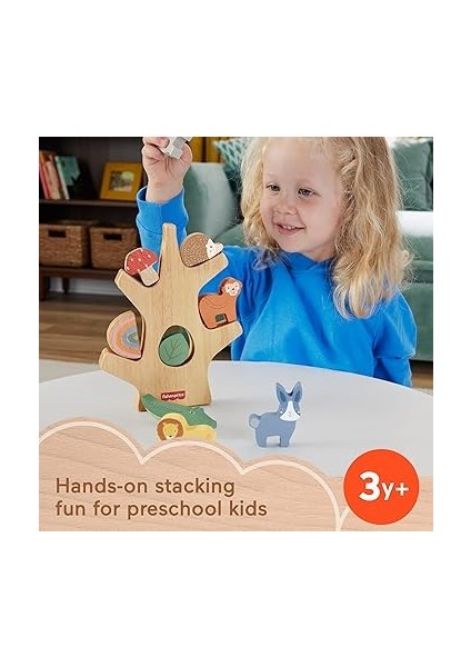 3 Yaş ve Üzeri Çocuklar Için Gelişime Yardımcı 10 Parçalı Üst Üste Dizilebilir Ahşap Denge Ağacı, HXT87 fiyatları