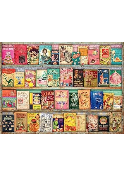 500 Parça Yemek Kitapları Yapboz fiyatları