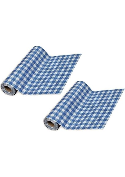 Kullan At Mavi Kağıt Masa Örtüsü 48 Metre 32 Yaprak