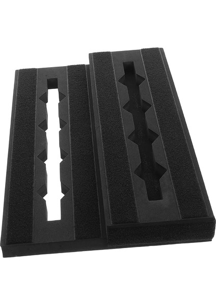 Gitar Efektleri Kurulu Gitar Efektleri Pedal Kurulu Küçük Pedalboard Siyah Eva
