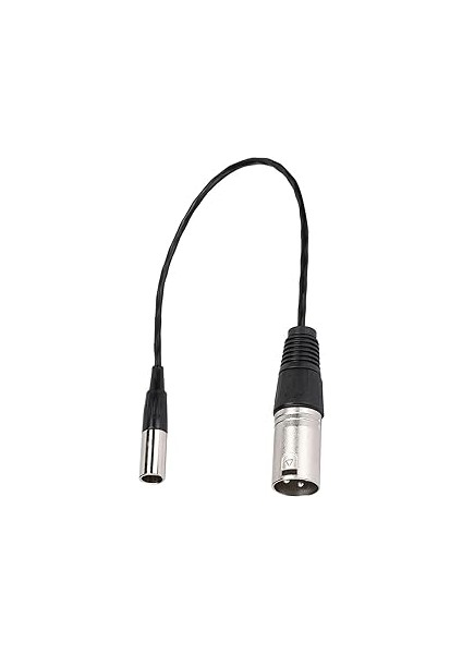 Profesyonel Kamera Için 3pin Erkek Xlr Kablosu -Slr Kameralar Için Mikrofon Arayüzünün Iletimi Için Dayanıklı Kablo, 1 Adet fiyatları