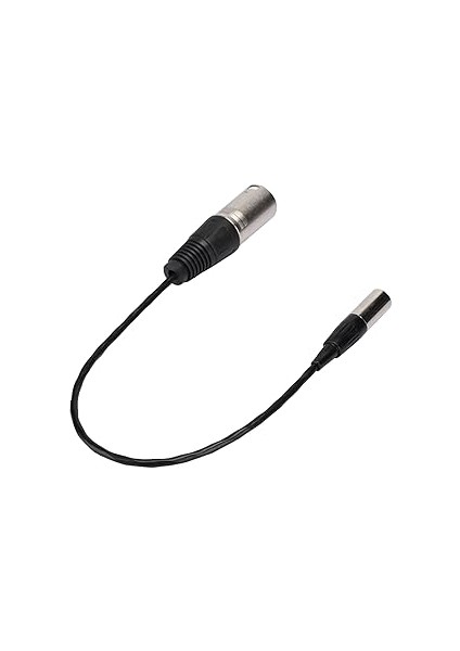 Profesyonel Kamera Için 3pin Erkek Xlr Kablosu -Slr Kameralar Için Mikrofon Arayüzünün Iletimi Için Dayanıklı Kablo, 1 Adet indirimleri