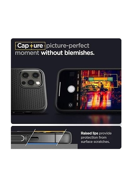 iPhone 12 Pro Max ile Uyumlu Kılıf Liquid Air Matte Black - ACS01617 indirimleri