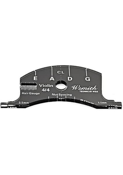 Klavye Kazıyıcı ve Şablon Yapımı Keman Köprüsü Onarım Aracı (Siyah, 4/4) fırsatları