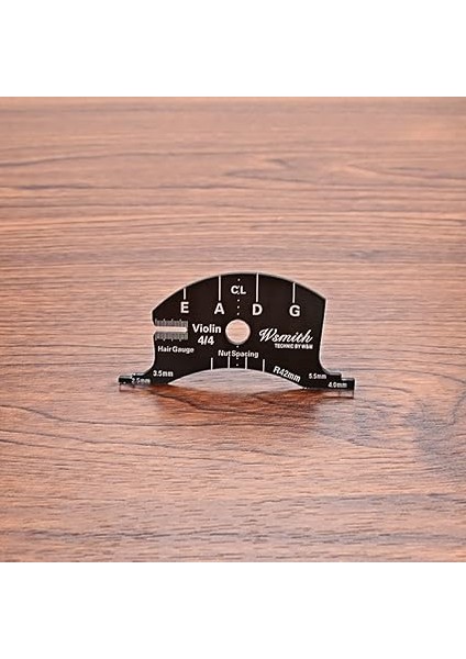 Klavye Kazıyıcı ve Şablon Yapımı Keman Köprüsü Onarım Aracı (Siyah, 4/4) indirimleri