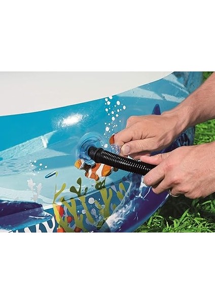 Family Pool Sea Ground, 262 x 157 x 46 Cm, Çok Renkli fırsatları