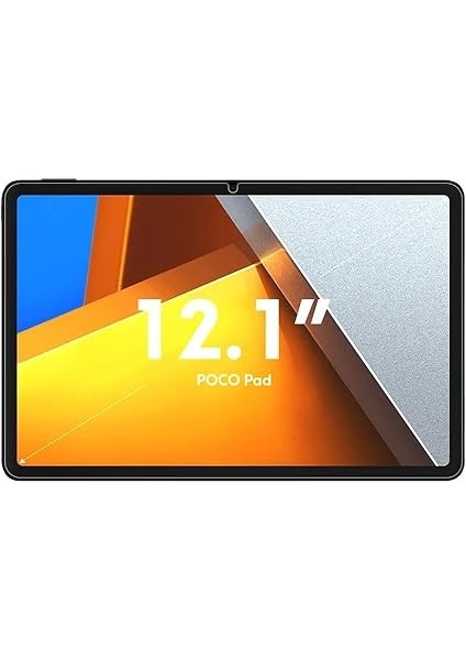 Xiaomi Poco Pad 12.1" Tablet Ile Uyumlu Nnao Esnek Cam Ekran Koruyucu fiyatları