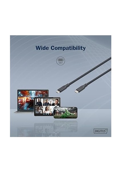 Usb-C Kablosu – USB 4.0 Gen 2 – 2 M – Bükülmeye Karşı Korumalı Esnek Silikon Kaplama – Video 8k 60 Hz / 4K 120 Hz – 20 Gbit/s'ye Kadar – Siyah fiyatları