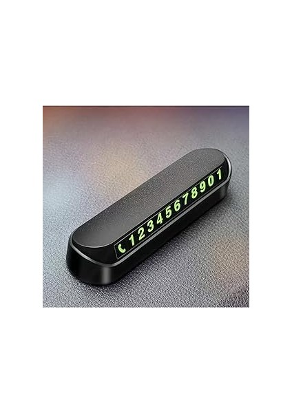 Araç Içi Park Telefon Numarası Fosforlu Numaratör Oto Cam Kartı