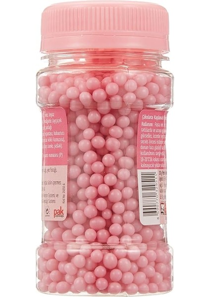 Pasta Süsü Pembe Boncuk 50 gr fiyatları
