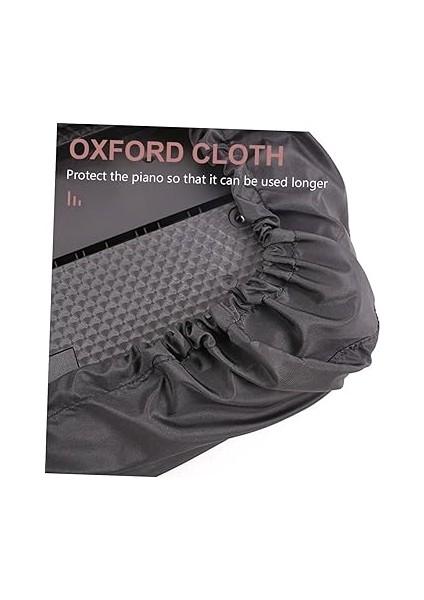 Piyano Klavye Toz Kapağı Elektronik Piyano Koruyucu Kılıf Basit Tasarım 61 Tuş Için Sağlam Malzeme indirimleri