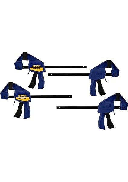 Quick Grip Kelepçe, Tek Elli, Mini Çubuk, 15,2 Cm, 4'lü Paket (1964758) fırsatları