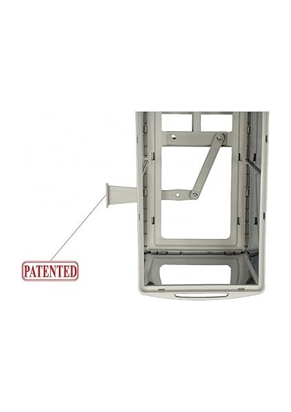 21300 Raylı Çöp Kovası Otomatik 16+1 Lt Paslanmaz Krom modelleri