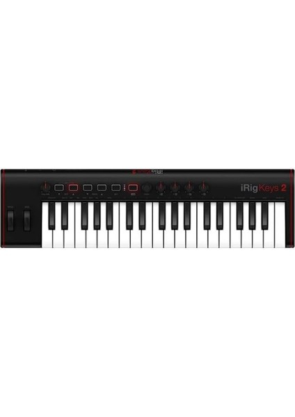 Multimedia Irig Keys 2 37-Mini Tuşlu Kompakt Mıdı Klavye (Ios, Android, Mac & Pc)