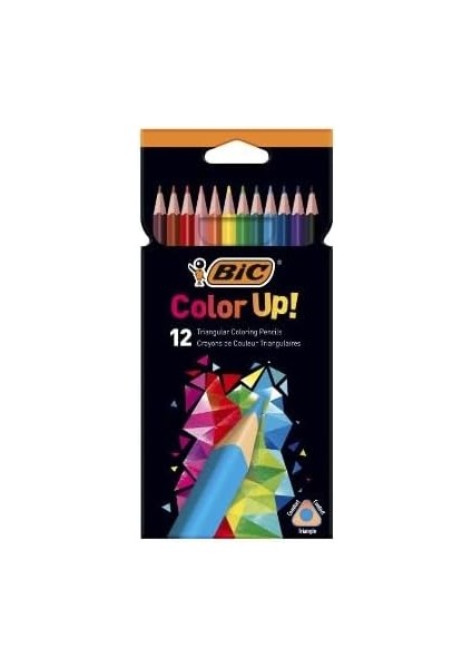 Intensity Kuru Boya Kalemi 12 Renk, 3.2mm Uç, Kolayca Açılır, Darbelere Dayanıklı Uç, Yetişkin Boyama Için Ideal modelleri