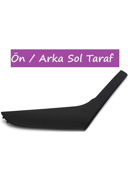 Golf 6 Ile Uyumlu (2009 >2013) Sol Ön Iç Kapı Kolu Kaplaması 5K4868039A 82V / 5k4 868 039A 82V / 5K4868039 fiyatları