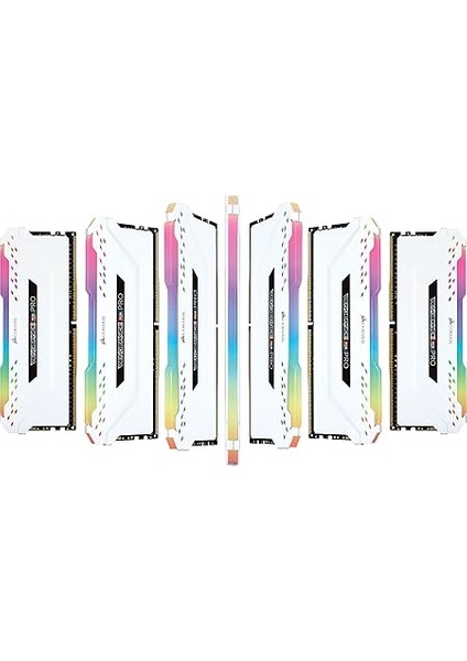 Vengeance Rgb Pro 16GB (2X8GB) 2666MHZ CL16 1.2V Ddr4 Ram, Beyaz (CMW16GX4M2A2666C16W) fırsatları