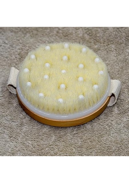 Kuru ve Islak Vücut Fırçası – Yumuşak Lifli, Kaymaz Saplı, Cilt Eksfoliasyonu ve Masaj Için Büyük Başlıklı Banyo Fırçası (11 Cm) fiyatları