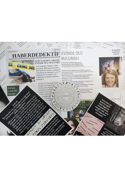 Seri Katil Davası, Cinayet Çözme ve Katili Bulma Oyunu, Suçluyu Bulma- Dedektif Oyunu indirimleri