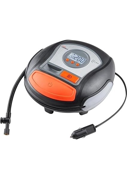 OTIC650 Bağlantı Dijital Lastik Kompresörü, Hava Kaçağı Tespiti, LED Işık, Taşınabilir 12V Araç Lastik Pompası, Sigara Çakmağı Bağlantısı modelleri