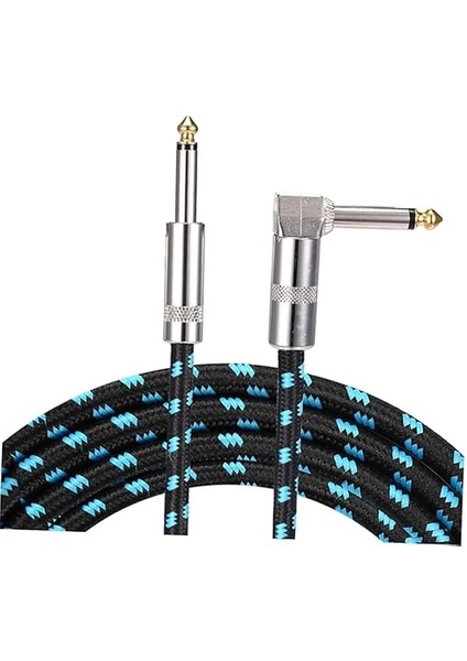 Elektro Gitar Bas Kablosu Müzik Aletleri Bağlantı Aksesuarı
