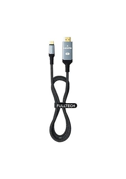 To HDMI 8gbps Çözünürlük 4K 30Hz/HD Telefon Tablet Usb-C Hdmı Çevirici Dönüştürücü Kablo (2 Metre) modelleri