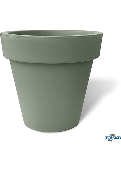 Fulya Saksı Drenajlı Dekoratif Mat Plastik Çiçek Saksısı (Bej Tabaksız, 3.1 Litre) modelleri