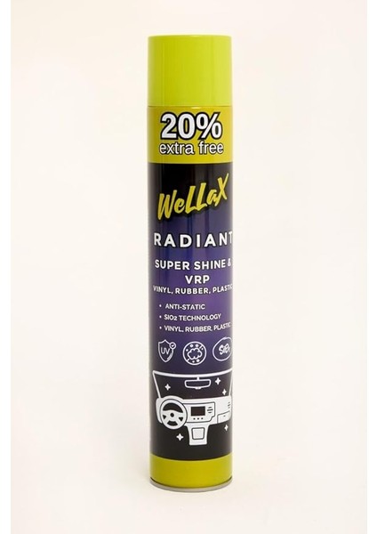 Torpido ve Ahşap Kaplama Plastik Parlatıcı Sprey, 750 Ml, Oto ve Motosiklet Konsol Için