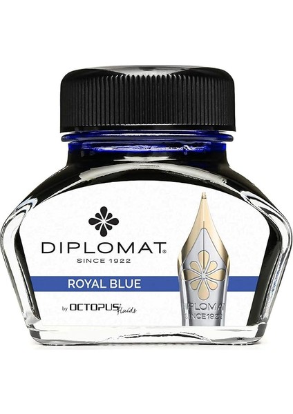 Kraliyet Mavisi Ahtapot Mürekkep Şişesi 30 ml