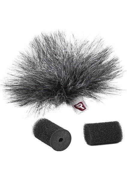 065556 Ristretto Gri Renk Yaka Mikrofonu Rüzgar Koruyucu