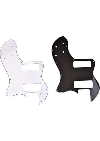 Plakası Malzeme Gitar Pickguard Siyah