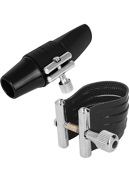 Alto Saksafon Ligatürü Alto Sakslık Ağızlık Ligatürü Saksafon Ağızlık Evrensel Uyum 6 Klip Tasarım Pu Malzeme Caz Çağdaş Için Ayarlanabilir Vidalı Pu Malzeme fırsatları