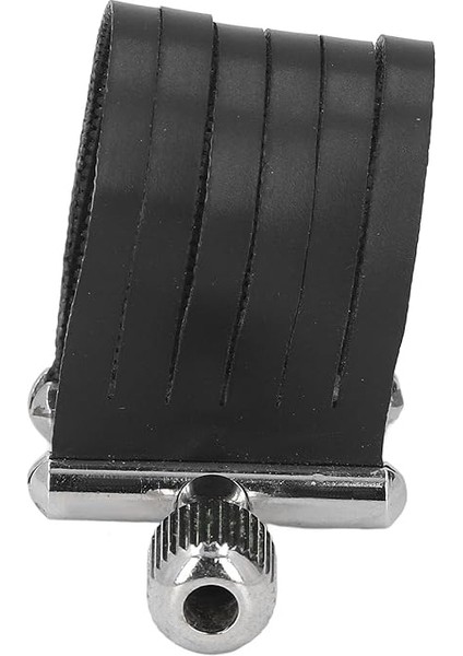 Alto Saksafon Ligatürü Alto Sakslık Ağızlık Ligatürü Saksafon Ağızlık Evrensel Uyum 6 Klip Tasarım Pu Malzeme Caz Çağdaş Için Ayarlanabilir Vidalı Pu Malzeme indirimleri