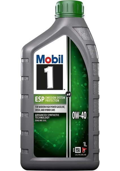 1 Esp X3 0W40 Motor Yağı 1 L