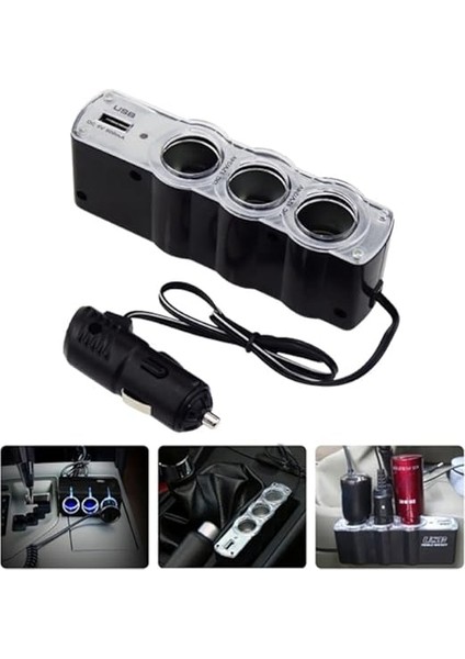 Oto Çakmak Çoklayıcı Çoğaltıcı Soketi USB Çakmaklık modelleri