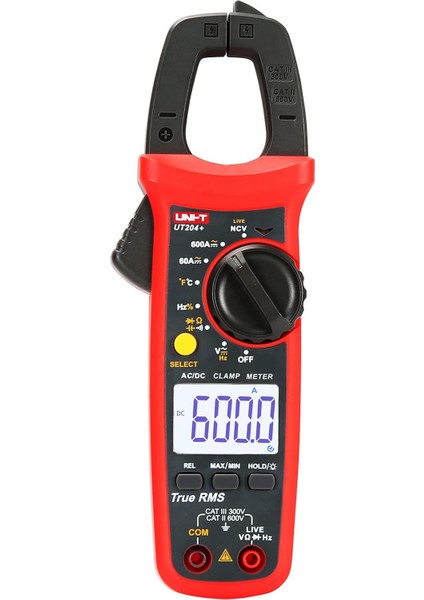 UT204 + Dijital Sıkıştırma Ölçüm Cihazı Sıcaklık Alternatif Akım Doğru Akım Gerilim Direnç Test Cihazı Multimetre indirimleri