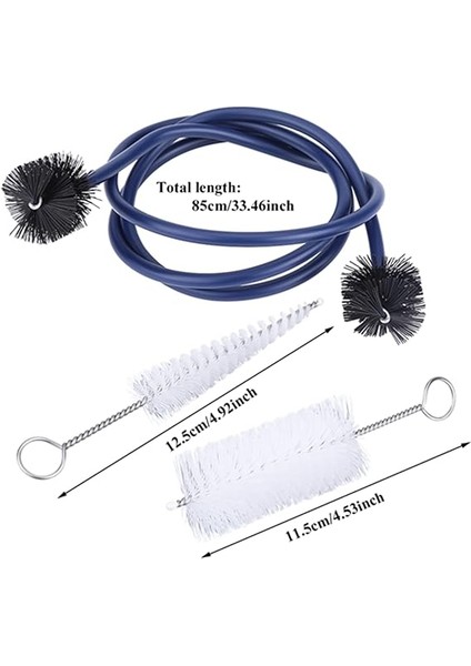 Trompet Temizleme Seti, Trompet Temizleme Fırçaları Seti Kiti Müzik Aleti Bakım Bakım Aksesuarı fiyatları