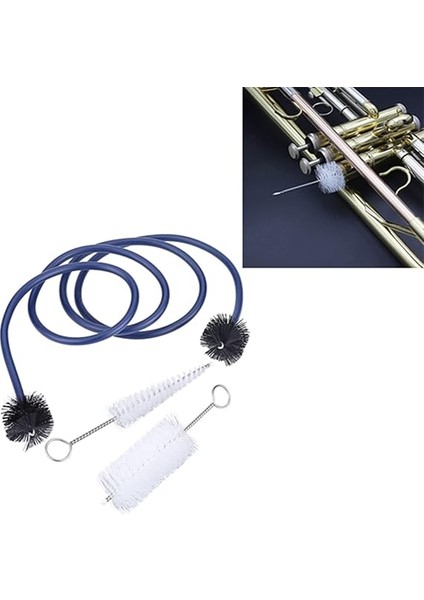 Trompet Temizleme Seti, Trompet Temizleme Fırçaları Seti Kiti Müzik Aleti Bakım Bakım Aksesuarı indirimleri