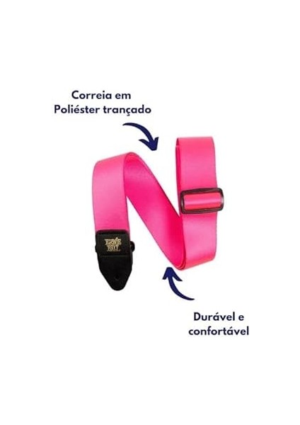 Ball Gitar Askısı, Yüksek Kalite, Neon Pembe modelleri