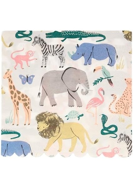 Meri Safari Peçete (L) (20'li) modelleri