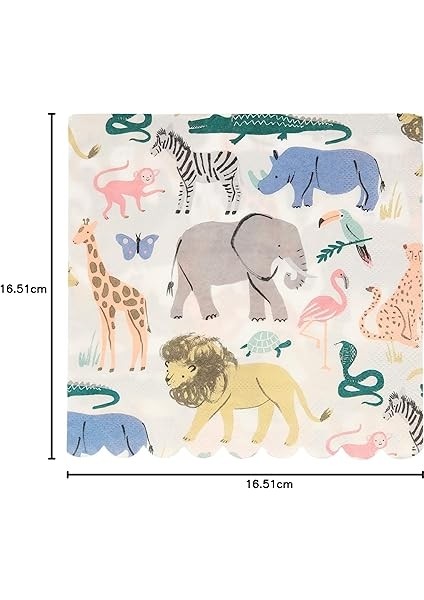 Meri Safari Peçete (L) (20'li) fırsatları