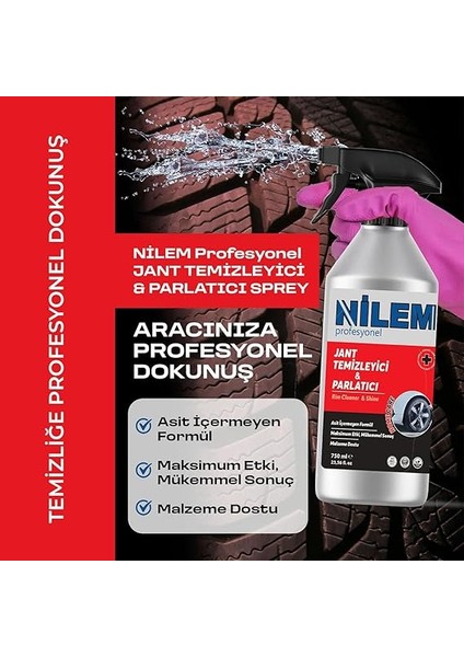 Profesyonel Jant Temizleyici ve Parlatıcı 750 ml fırsatları