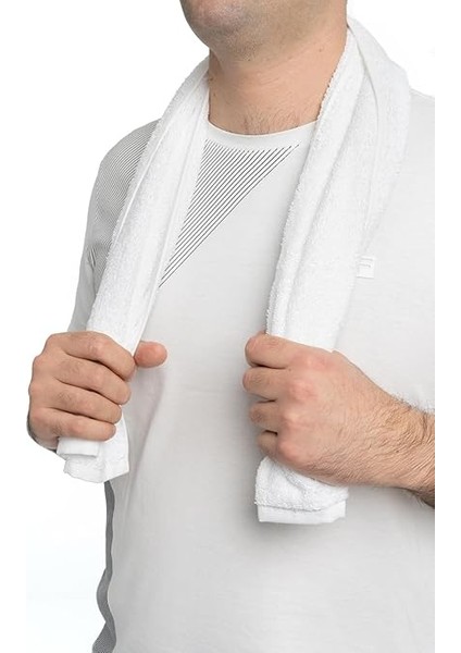 | Estebe |%100 Pamuklu Spor Havlusu Beyaz fırsatları