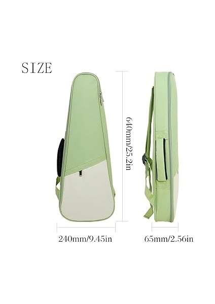 Inç Ukulele Ukulele Uke Çanta Sırt Çantası Kılıf Basit Stil Dayanıklı Pamuk Ukulele Küçük Gitar Için Ayarlanabilir Omuz Askısı ile Kalınlaşmak Dolgu Doomun fırsatları