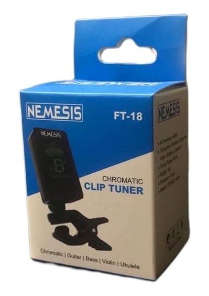 Ft-18 Akort Cihazı Tuner Akort Aleti Klipsli Ft-18 fırsatları